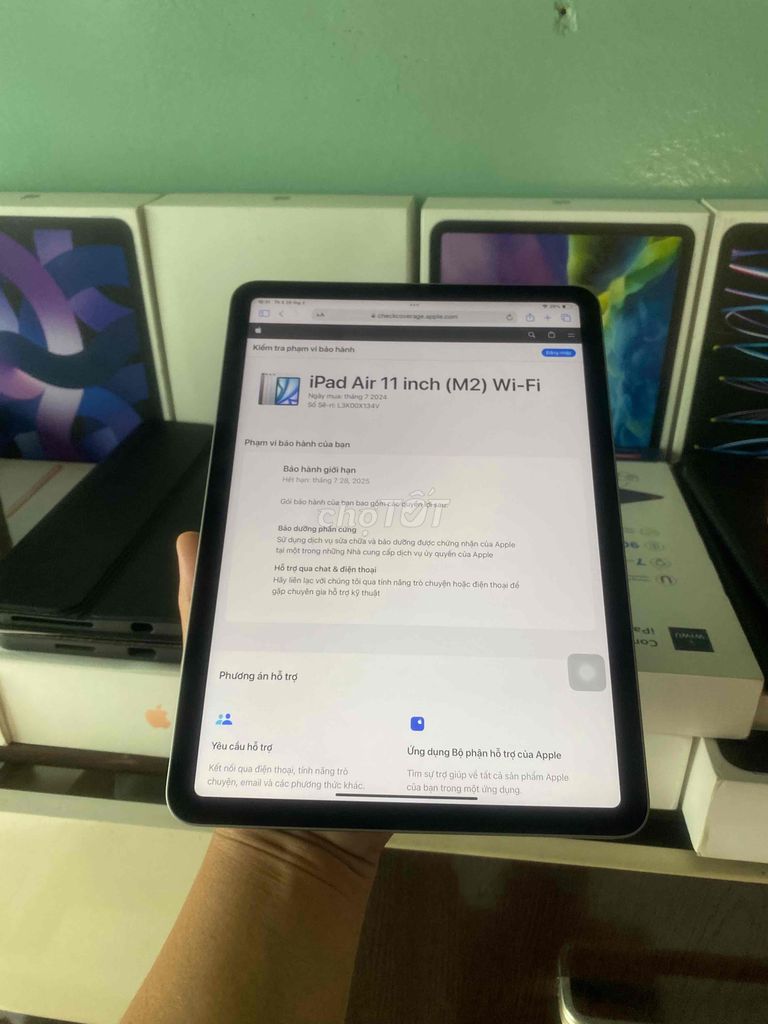 IPad M2-11 WiFi 128gb Việt Nam! pencil Pro