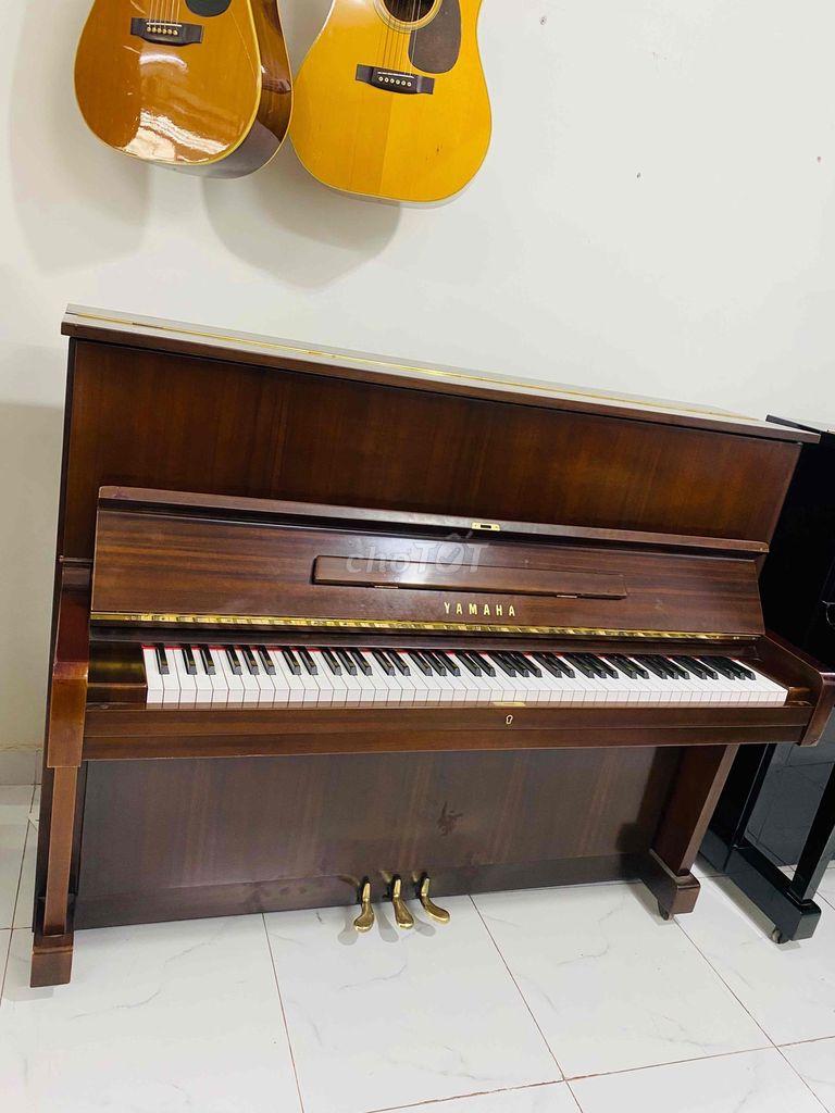 piano uprigh yamaha u1e màu gỗ xịn