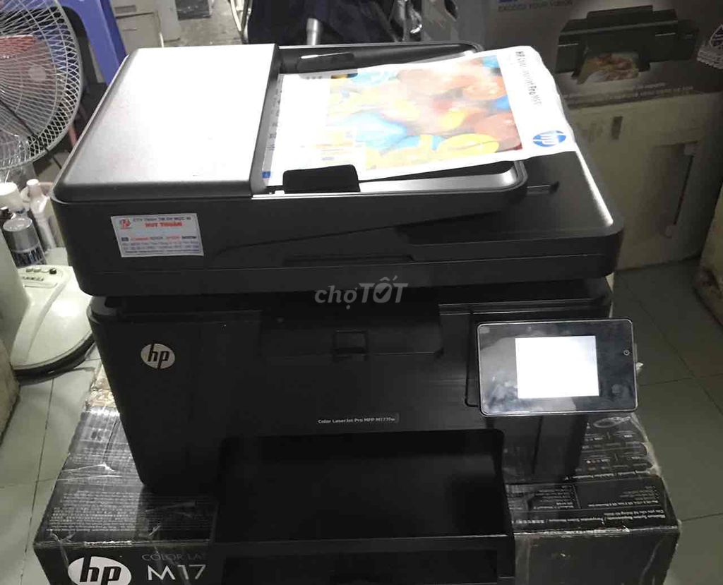 Máy in HP Pro 177fw đa năng in wifi ko dây. Mua bán Đồ dùng văn phòng tại Quận 11 Tp Hồ Chí Minh được đăng bởi Huy Nguyễn hình 1