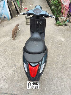 Xe máy điện Vespa màu Xanh đen. Mua bán Xe điện tại Quận Hà Đông Hà Nội được đăng bởi hoang van kiem
