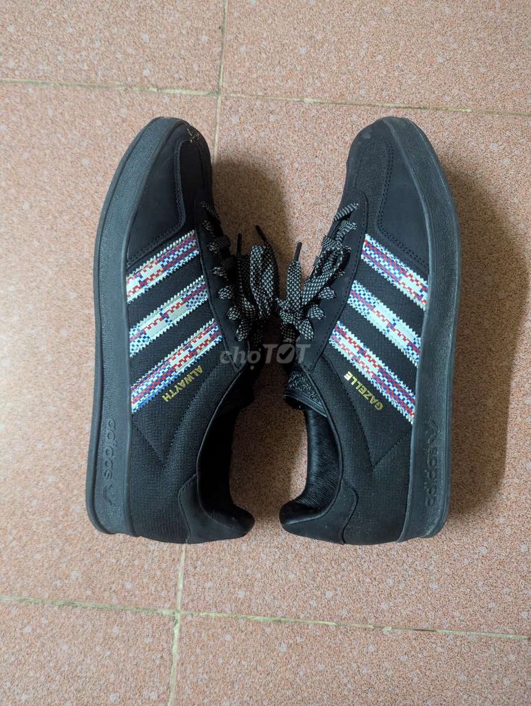 Giày thể thao Adidas Gazelle Indoor X Alwayth Đen. Mua bán Giày dép tại Quận Hai Bà Trưng Hà Nội được đăng bởi Đức Long hình 4