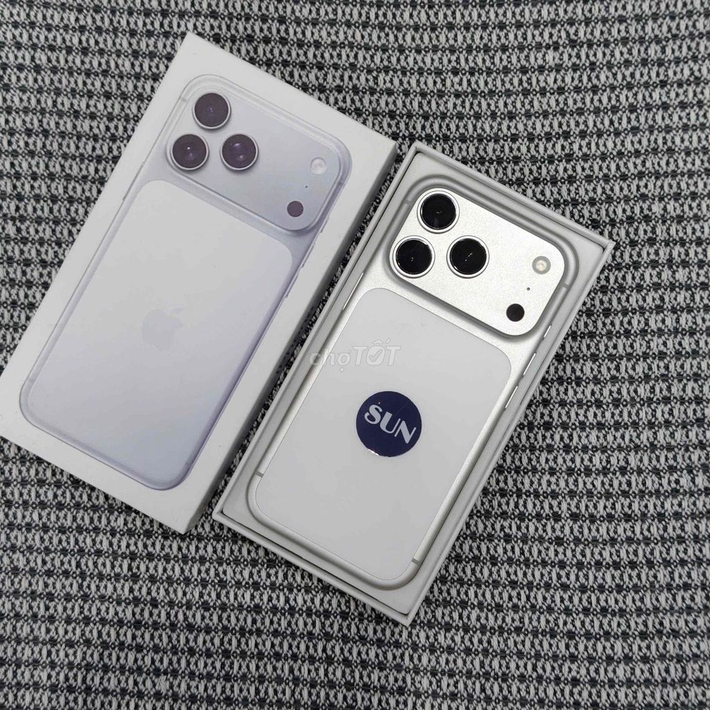 Apple iPhone 17 Pro 512GB Bạc 100% pin 01/2027. Mua bán Điện thoại tại Quận Ninh Kiều Cần Thơ được đăng bởi SUN APPLE STORE hình 1