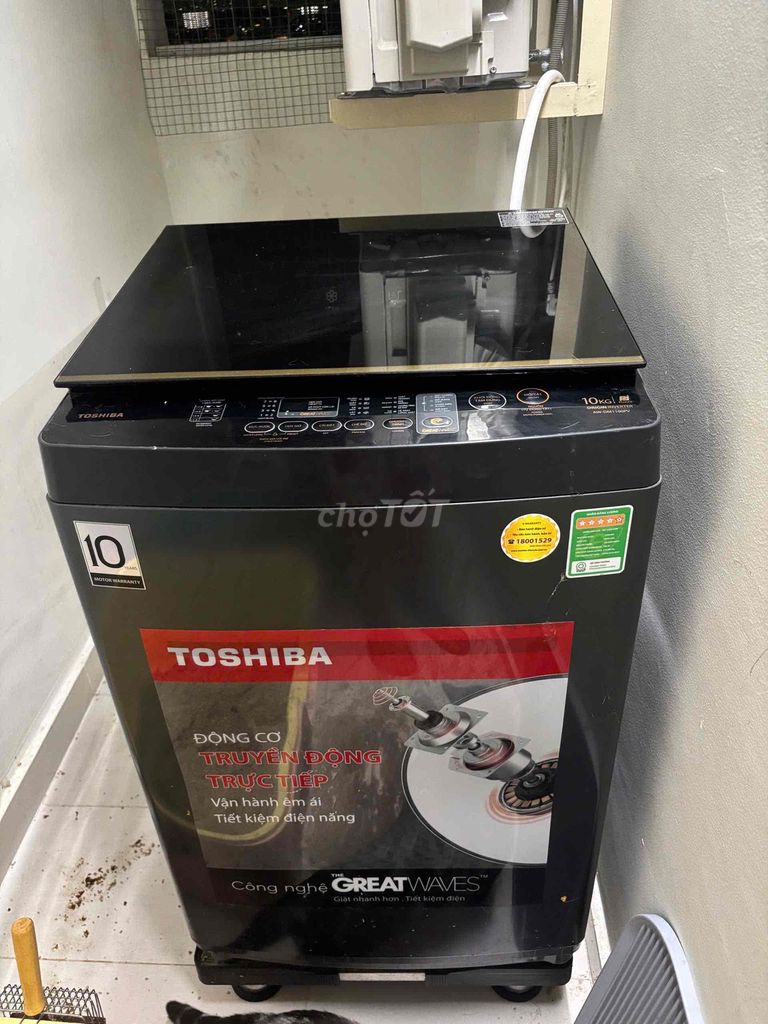 Máy giặt Toshiba 10kg. Mua bán Máy giặt tại Quận 8 Tp Hồ Chí Minh được đăng bởi Trung Tín hình 1