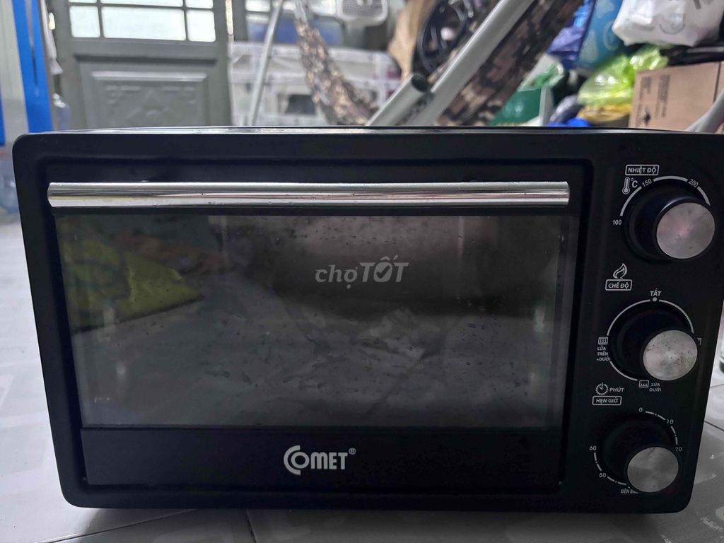 Lò nướng điện Comet 10L Đen đã sử dụng. Mua bán Bếp, lò, đồ điện nhà bếp tại Quận Bình Thạnh Tp Hồ Chí Minh được đăng bởi Nguyen Ngoc Quynh Nhu hình 1