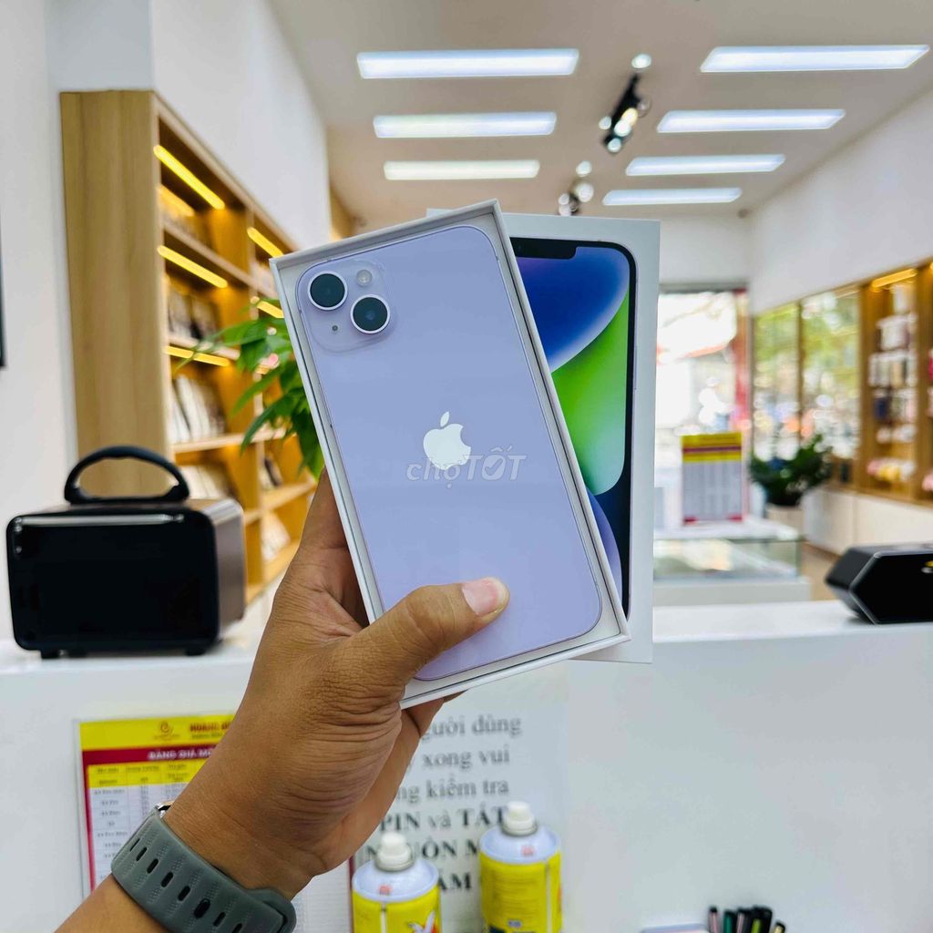 🍎iPhone 14Plus 128GB Tím đẹp nguyên bản 99% P85👇