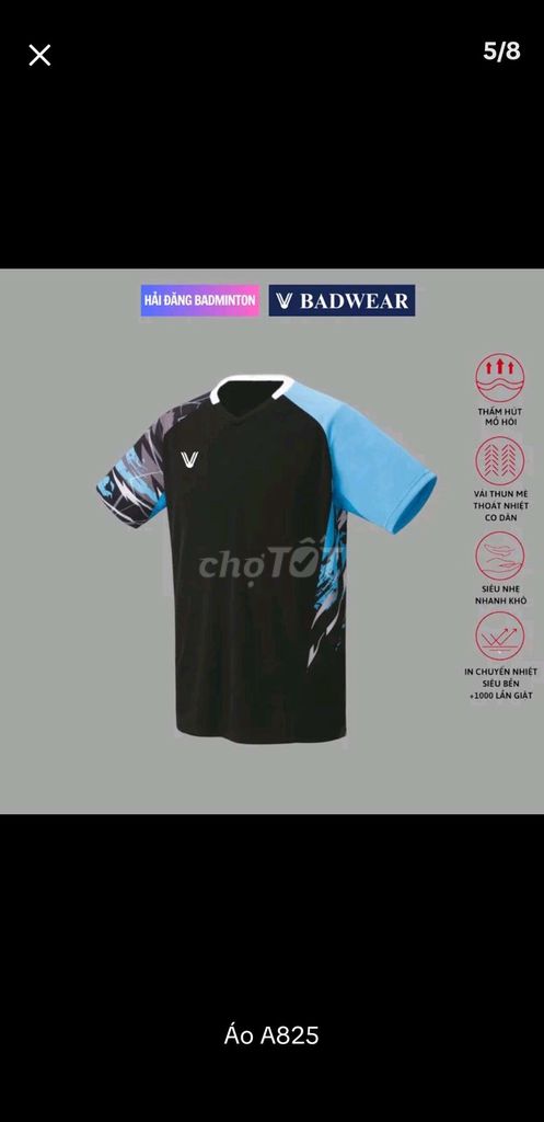 Áo cầu lông Badwear 3XL Đen, Xanh dương . Mua bán Quần áo tại Thành phố Châu Đốc An Giang được đăng bởi Thanh Thanh hình 1
