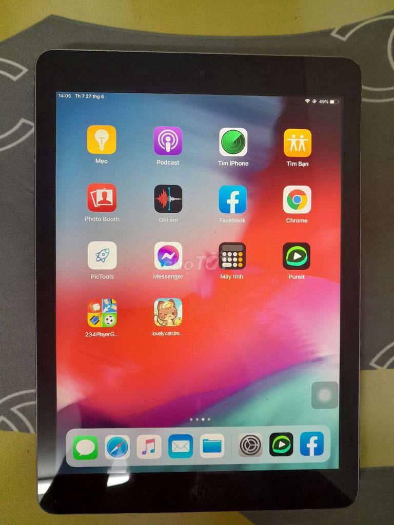 Apple iPad Air 1 32GB xám . Mua bán Máy tính bảng tại Quận 3 Tp Hồ Chí Minh được đăng bởi Thanh Sang hình 1