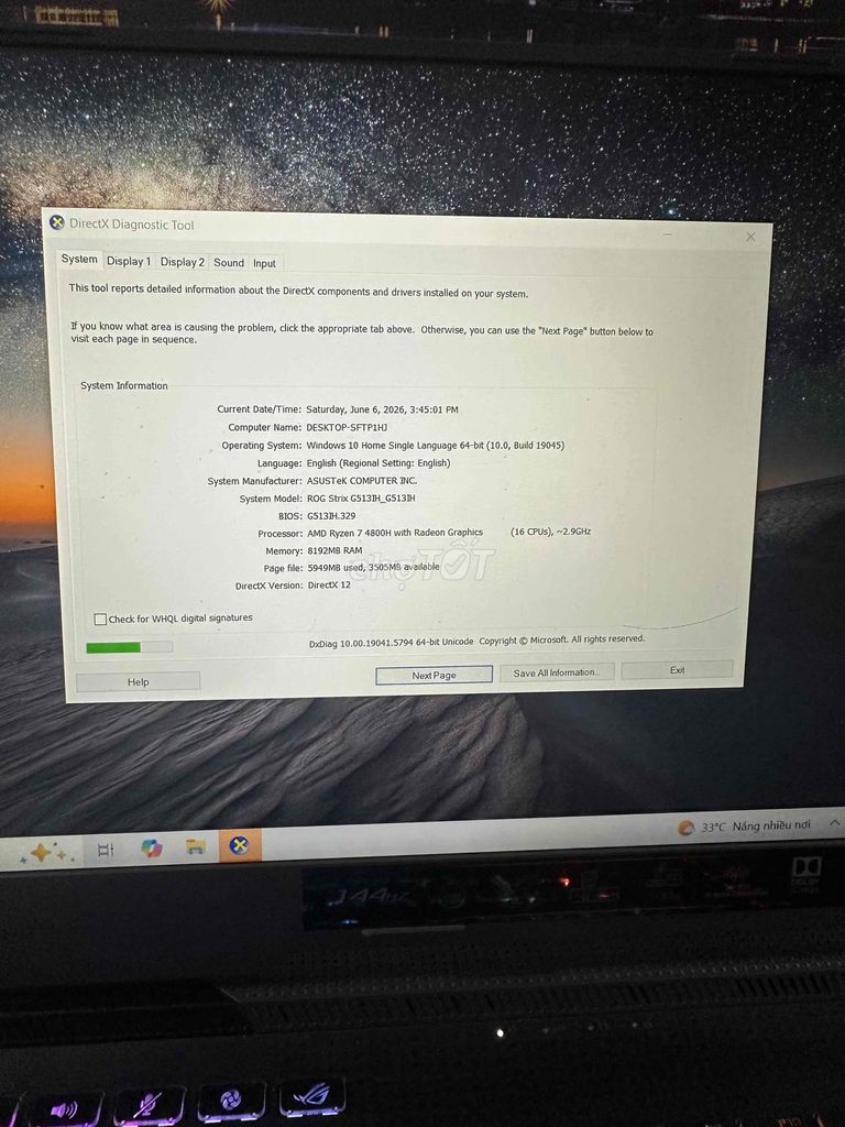 Rog strix ryzen7. Mua bán Laptop tại Quận Gò Vấp Tp Hồ Chí Minh được đăng bởi Phạm Thanh hình 1