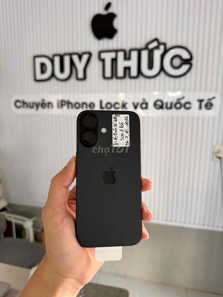 Apple iPhone 16 128GB Quốc Tế mỹ LL/A Mới 100% Ken. Mua bán Điện thoại tại Quận Ninh Kiều Cần Thơ được đăng bởi Duy Thức chuyên iphone Lock Cần Thơ hình 1