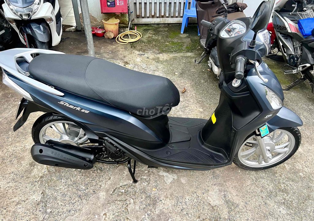 siêu phẩm: shark 50 sym 2024 mới 95% chính chủ.. Mua bán Xe máy tại Thành phố Biên Hòa Đồng Nai được đăng bởi cửa hàng xe máy Anh Tuấn hình 6