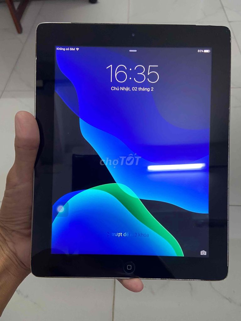 Ipad 3 màn hình Retina 9,7 inch đẹp keng.