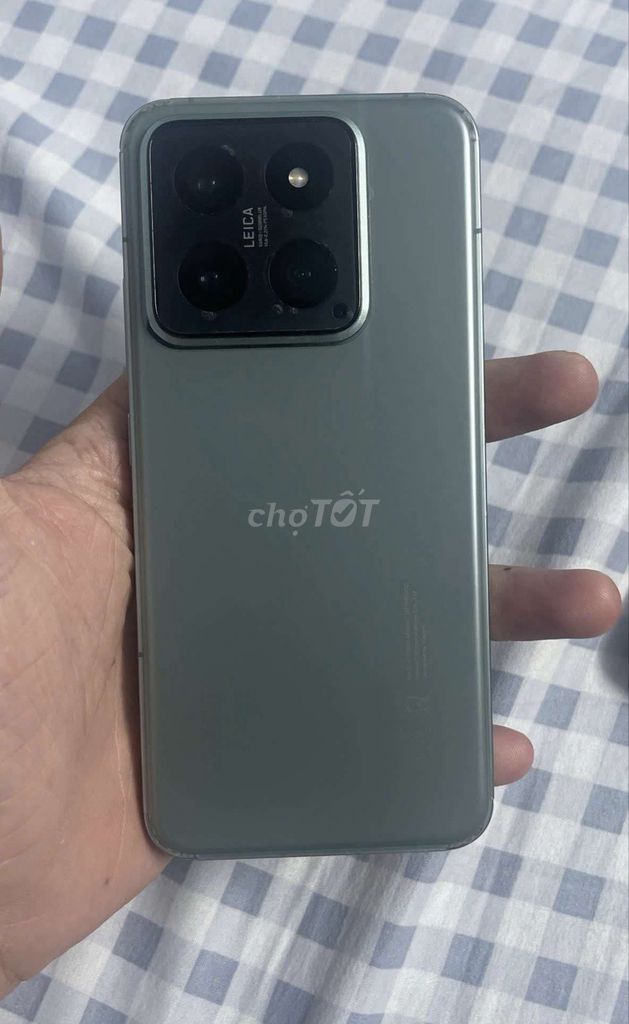 Xiaomi 14 Xanh lá, 512GB, còn bảo hành chính hãng. Mua bán Điện thoại tại Quận Tân Phú Tp Hồ Chí Minh được đăng bởi Lương Tấn Nghĩa hình 1
