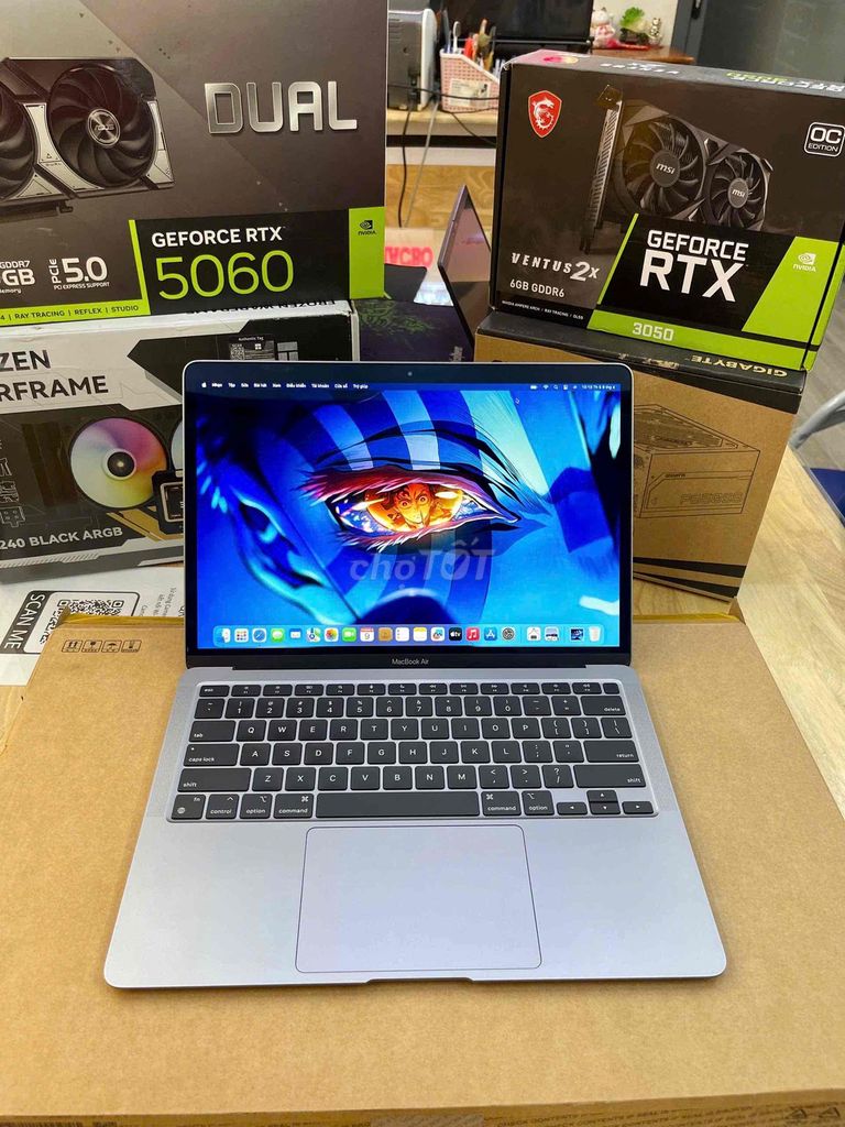 Apple Macbook Air M1 8G/256G. Mua bán Laptop tại Quận Ninh Kiều Cần Thơ được đăng bởi mua bán laptop Thành Võ Cần Thơ hình 1