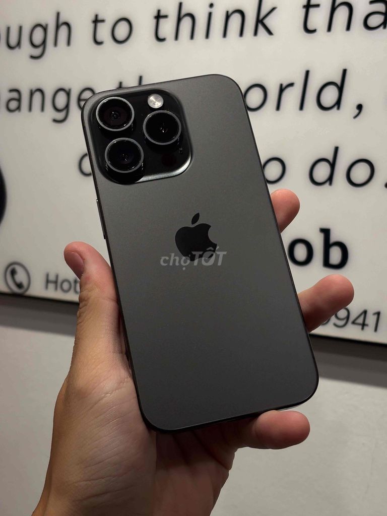 Apple iPhone 15 Pro 256GB Titan Black Like New. Mua bán Điện thoại tại Quận Đống Đa Hà Nội được đăng bởi Tạ Duy Lâm hình 1