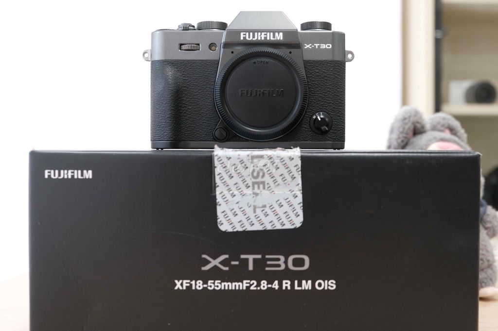 BODY FUJIFILM X-T30 CHARCOAL SILVER FULL BOX