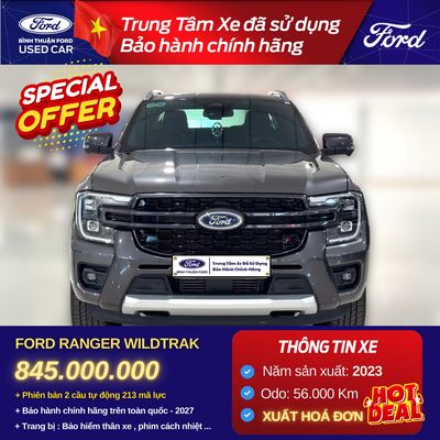 Ford Ranger Wildtrak 2023 - Ghi xám. Mua bán Ô tô tại Huyện Ninh Phước Ninh Thuận được đăng bởi Lê Chí Tâm