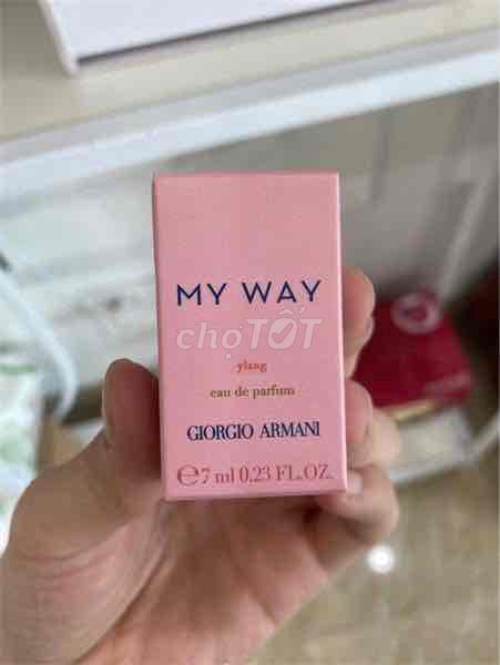 Nước hoa Giorgio Armani My Way Ylang Nữ 7ml. Mua bán Nước hoa tại Quận Hoàng Mai Hà Nội được đăng bởi CHUYÊN SỈ HÀNG HÀN NHẬT PHÁP MINH THU hình 1