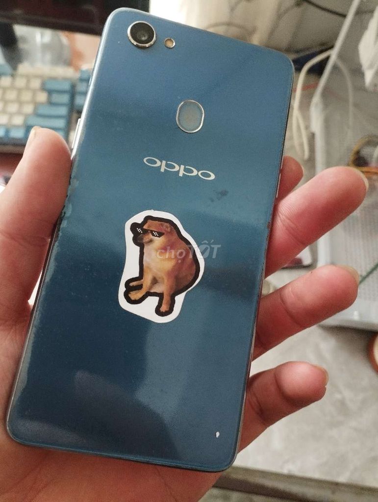 Oppo F7 64GB Xanh. Mua bán Điện thoại tại Huyện Cư Kuin Đắk Lắk được đăng bởi khánh thông phan hình 1