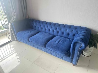 bán Gấp Nệm Sofa xanh Navi siêu đẹp. Mua bán Bàn ghế tại Quận 4 Tp Hồ Chí Minh được đăng bởi Nhiên Trần