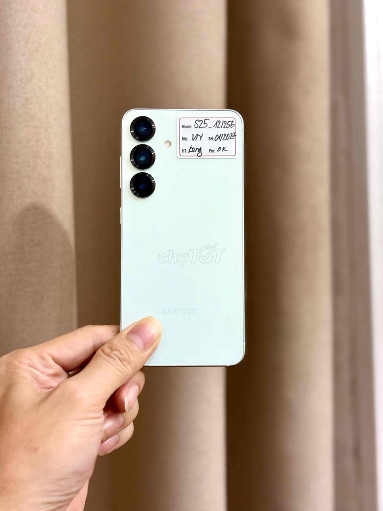 Samsung Galaxy S25 12/256gb VN Likenew 01/2027. Mua bán Điện thoại tại Quận Đống Đa Hà Nội được đăng bởi Quý Hoàng hình 1