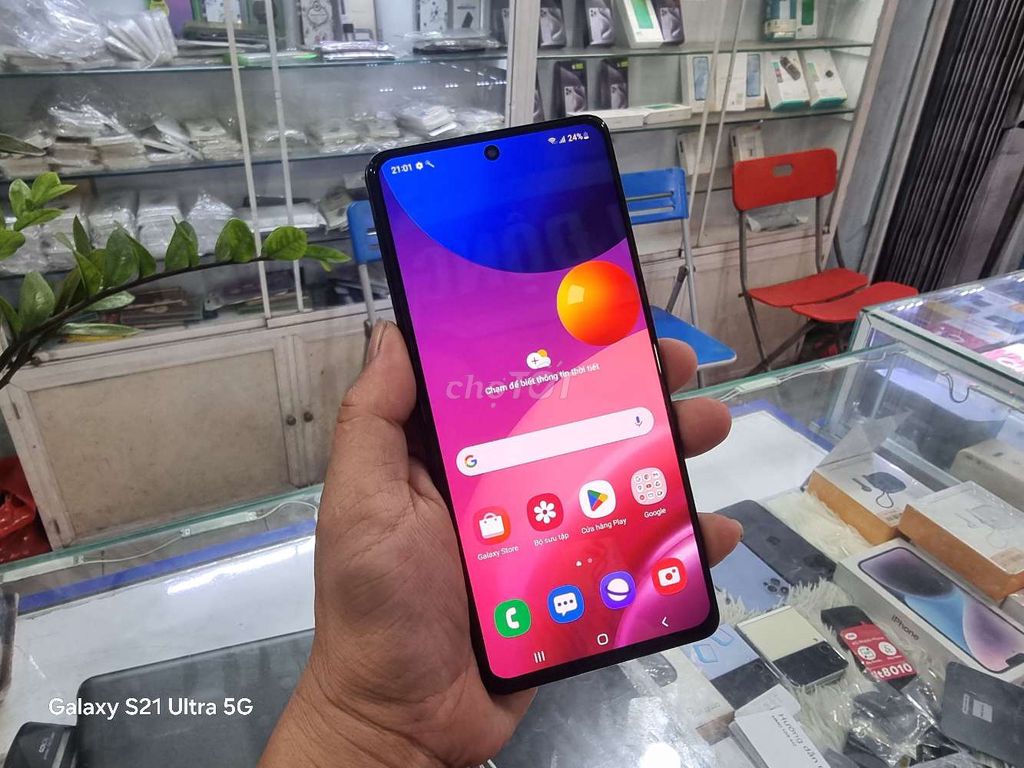 Samsung M51 128GB Đen Pin 7000mAh. Mua bán Điện thoại tại Thành phố Thủ Đức Tp Hồ Chí Minh được đăng bởi Điện Thoại Phụ Kiện  Trần Nguyễn hình 1