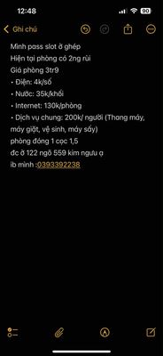 Room 25 m² · Phố Kim Ngưu