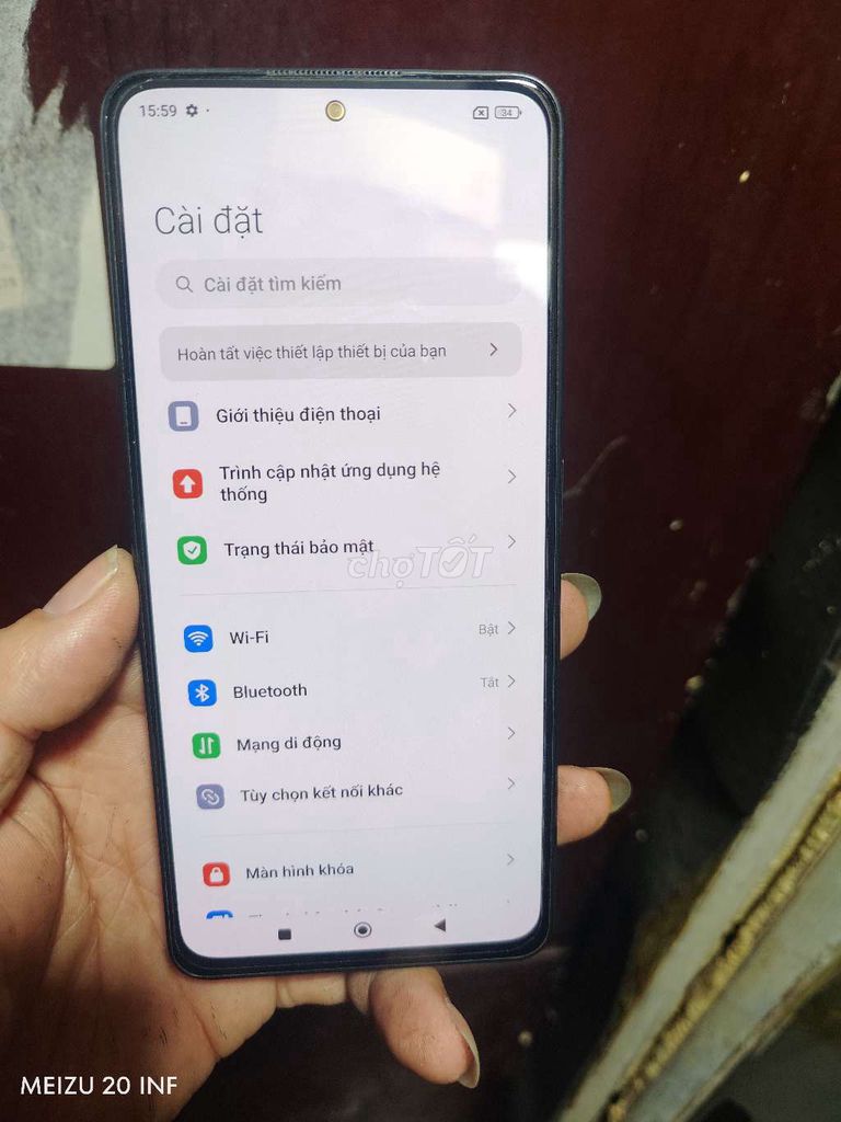 Xiaomi Redmi Note 11 Pro 5G 128GB Xám. Mua bán Điện thoại tại Quận Nam Từ Liêm Hà Nội được đăng bởi Hoàng Đông hình 1