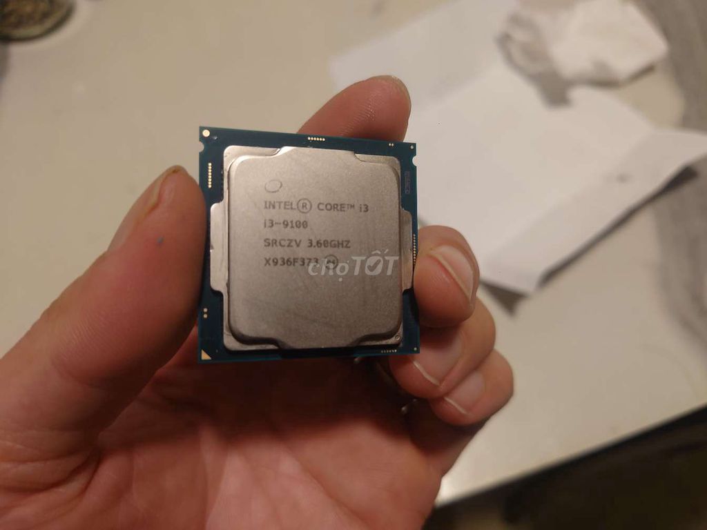 CPU Intel Core i3-9100 3.60GHz. Mua bán Linh kiện (RAM, Card...) tại Quận 7 Tp Hồ Chí Minh được đăng bởi Đức Tuấn hình 1