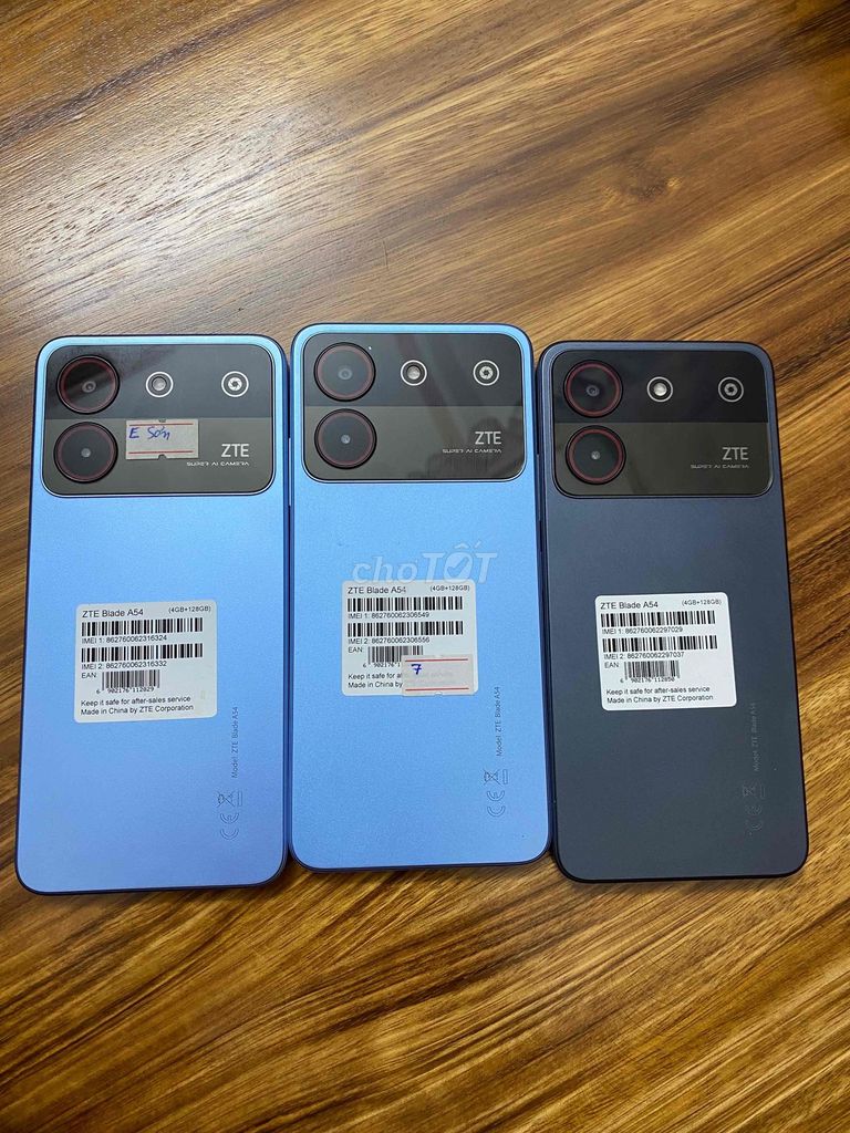 ZTE Blade A54 4GB/128GB Xanh. Mua bán Điện thoại tại Thành phố Thanh Hóa Thanh Hóa được đăng bởi Hoang Anh hình 1