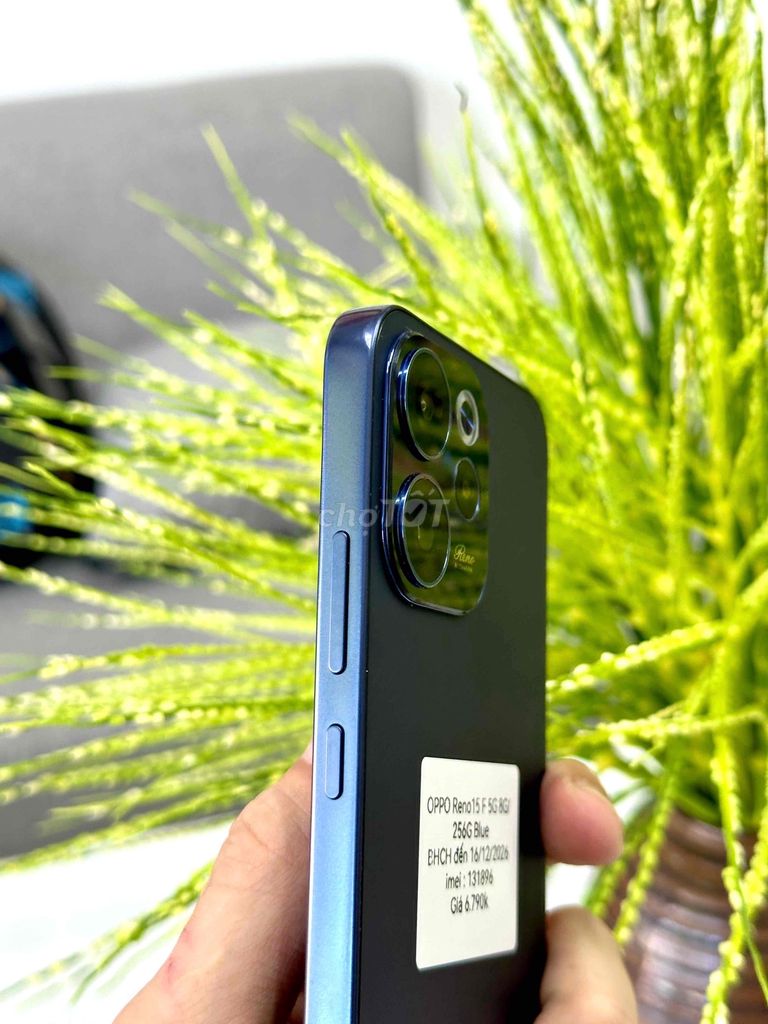 OPPO Reno15 F 5G 256GB Xanh. Mua bán Điện thoại tại Quận Liên Chiểu Đà Nẵng được đăng bởi Hữu hình 1