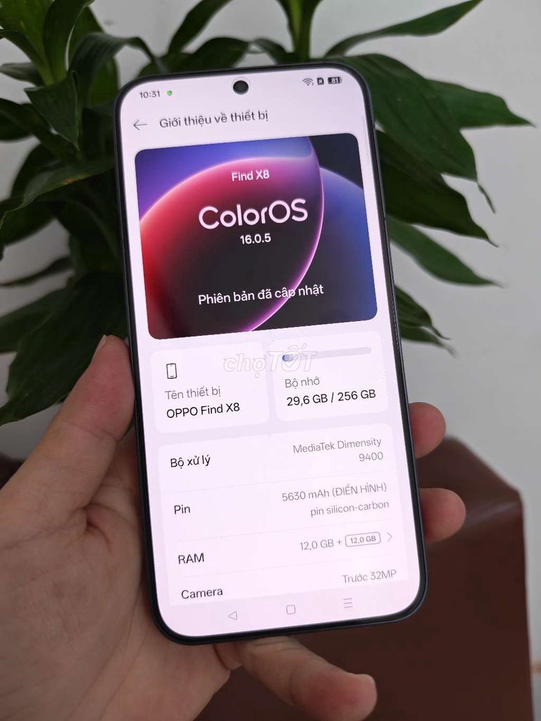 OPPO Find X8 12/256GB Pin 100 Sạc 14L. Mua bán Điện thoại tại Quận Gò Vấp Tp Hồ Chí Minh được đăng bởi Nhi hình 1