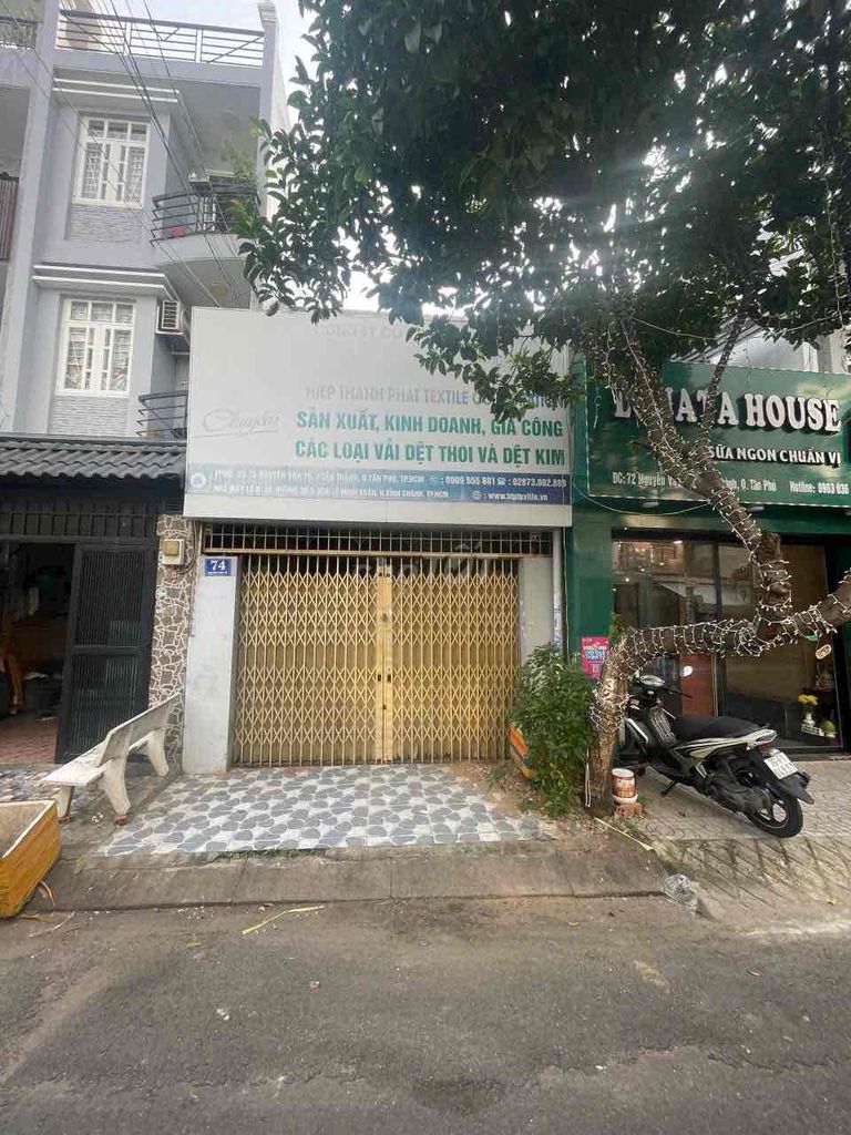 Bán nhà 74 Nguyễn Văn Tố, Tân Thành, Tân Phú: 4x17m 1 lầu, đường 13m