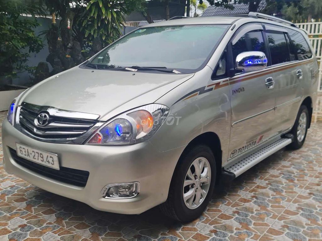 Toyota Innova 2008 2.0G, xe bao đẹp, máy bao im