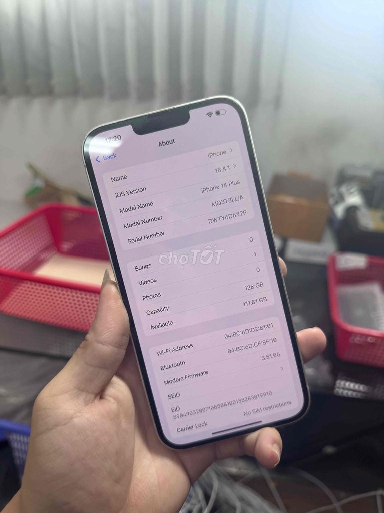 14pls ám nhẹ 128gb. Mua bán Điện thoại tại Quận 12 Tp Hồ Chí Minh được đăng bởi San San Mobile hình 1