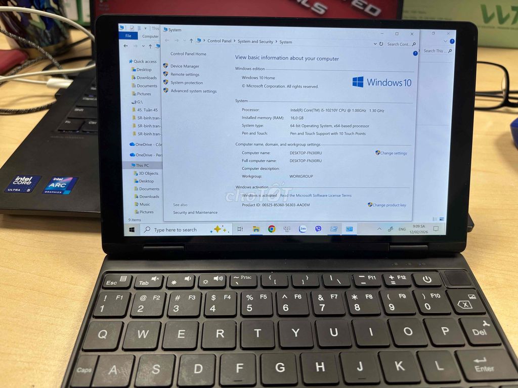 ONE MIX3 PRO. Mua bán Laptop tại Quận Nam Từ Liêm Hà Nội được đăng bởi Trần Ngọc Bình hình 1