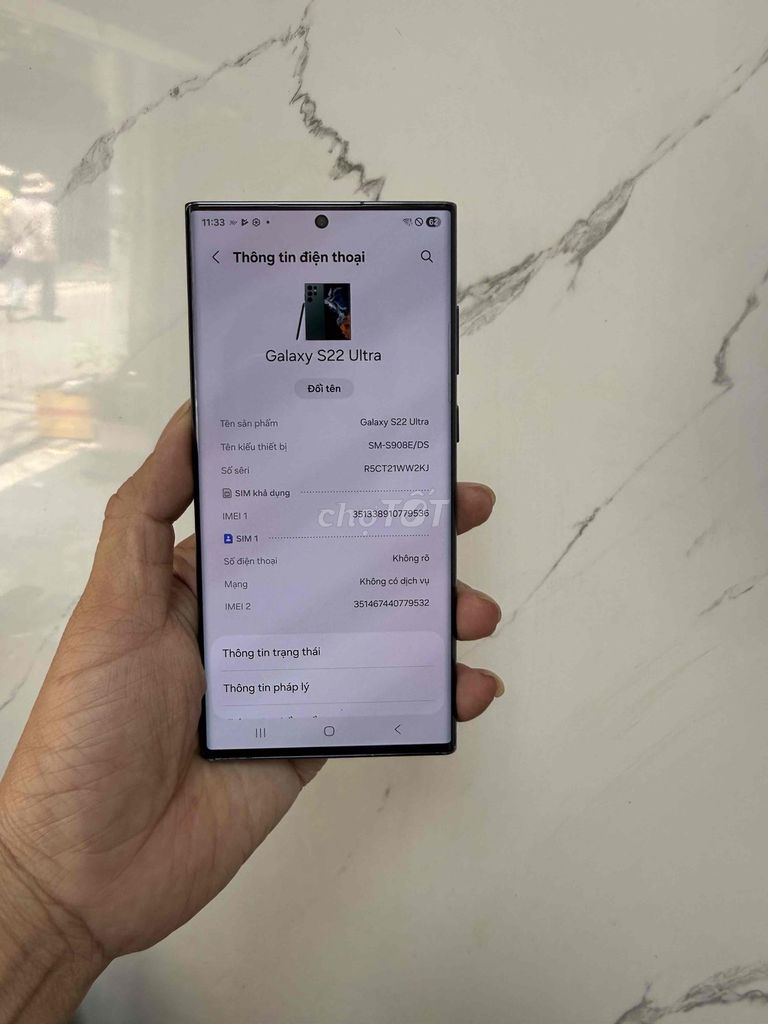 Samsung Galaxy S22 Ultra 12gb/512gb Xanh Việt Nam. Mua bán Điện thoại tại Quận 6 Tp Hồ Chí Minh được đăng bởi Laptop Phương Nghi hình 1