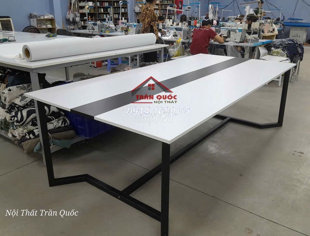 Bàn chân sắt kiểu 1m2x2m4. Mua bán Bàn ghế tại Quận 5 Tp Hồ Chí Minh được đăng bởi đỗ thị kim trâm  hình 1