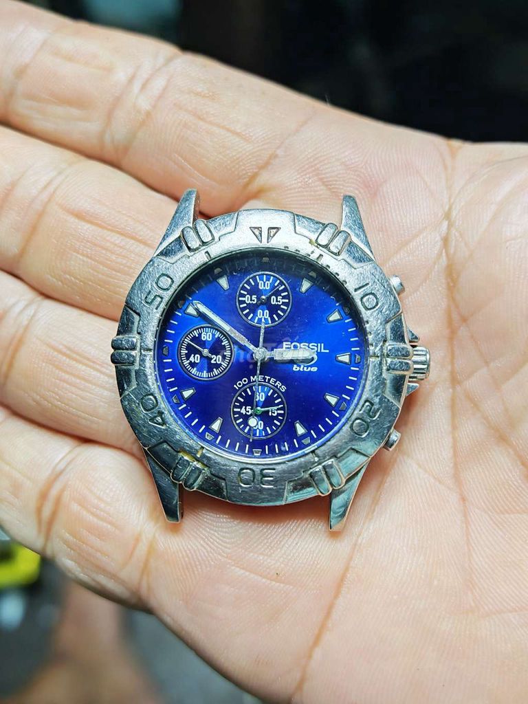 Đồng hồ Fossil Unisex Thép không gỉ Xanh dương. Mua bán Đồng hồ tại Thành phố Nha Trang Khánh Hòa được đăng bởi ĐỒNG HỒ SI hình 1