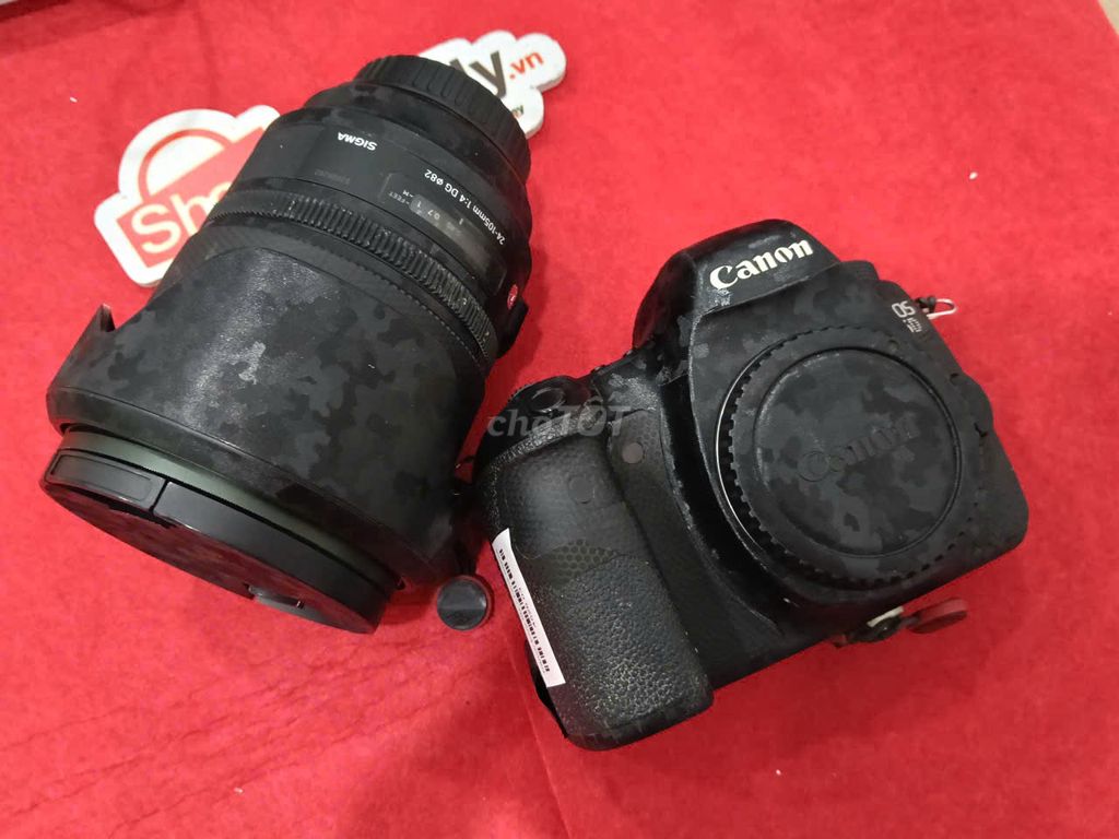 Máy ảnh Canon EOS 6D Vỡ, Nứt. Mua bán Máy ảnh, Máy quay tại Quận 4 Tp Hồ Chí Minh được đăng bởi Shopthanhly hình 1
