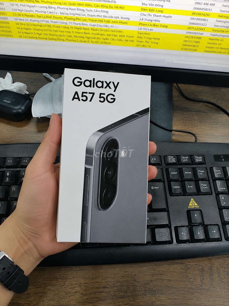 Samsung A57 5G 128GB Xám. Mua bán Điện thoại tại Quận Bắc Từ Liêm Hà Nội được đăng bởi Quyết hình 1
