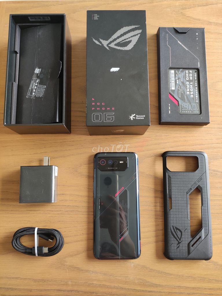 Asus ROG Phone 6 12/256GB Fullbox 99% - Ship COD