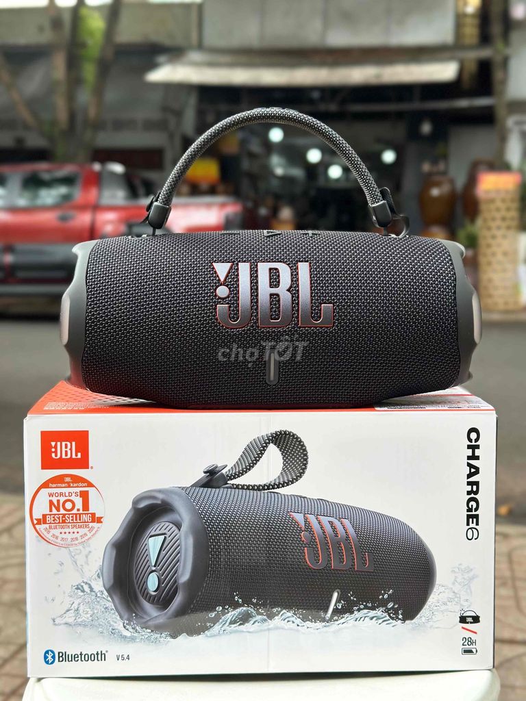 Loa Bluetooth JBL Charge 6 Đen. Mua bán Tivi, Âm thanh tại Thành phố Buôn Ma Thuột Đắk Lắk được đăng bởi Quân minh hình 1