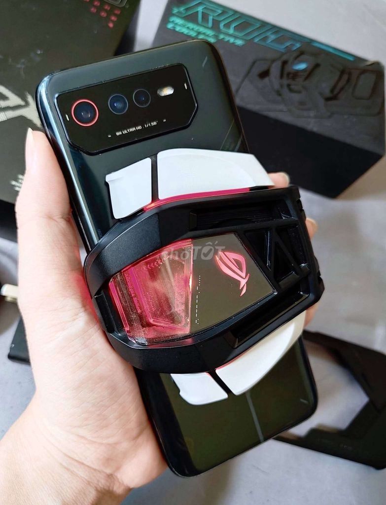 ROG Phone 6 Maxping Fullbox full phụ kiện chiến🤩. Mua bán Điện thoại tại Quận 1 Tp Hồ Chí Minh được đăng bởi BaRich hình 1