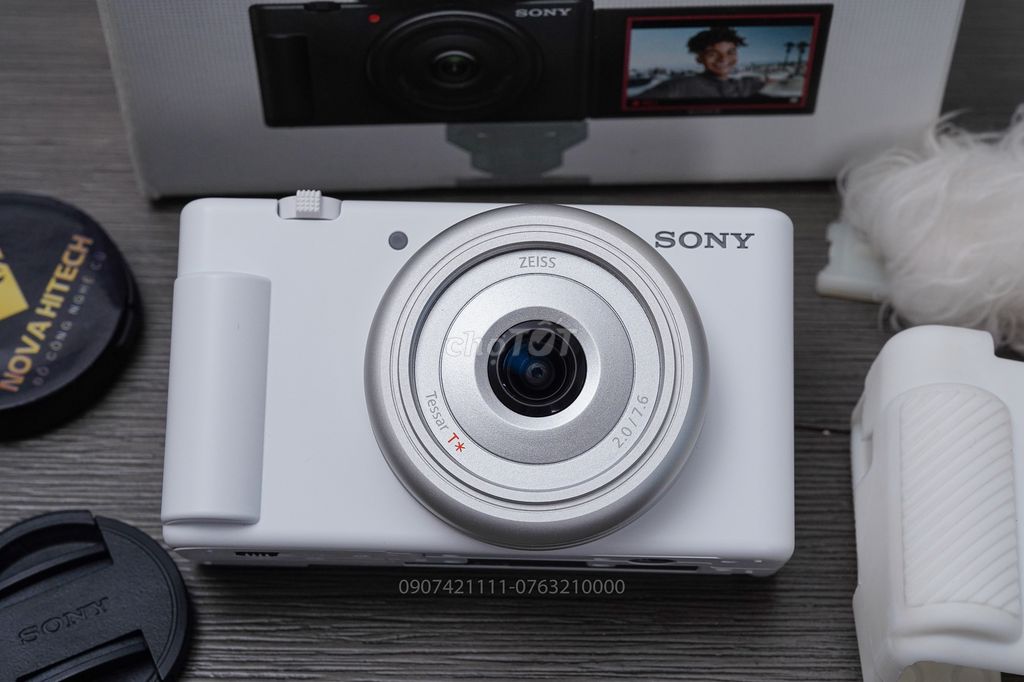 Sony ZV1F trắng fullbox đẹp