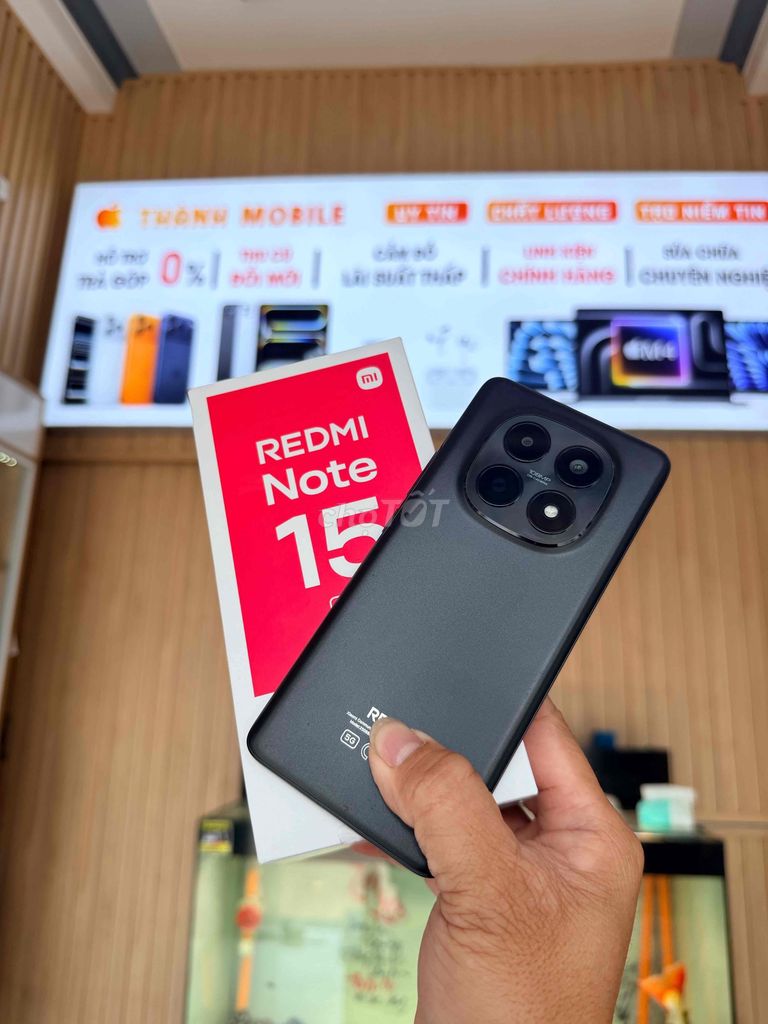 Xiaomi Redmi Note 15 5G Ram 8 -256GB bh:26-09-2027. Mua bán Điện thoại tại Quận Ninh Kiều Cần Thơ được đăng bởi Cầm Đồ Thànhmobile cần thơ hình 1