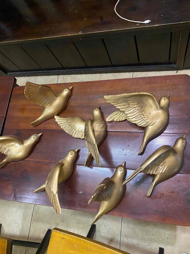 Trang trí tường màu Vàng đồng. Mua bán Cây cảnh, đồ trang trí tại Quận Hà Đông Hà Nội được đăng bởi Nhientrinh hình 1
