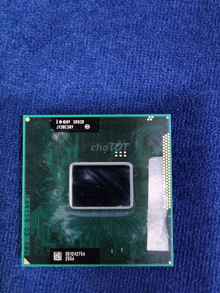 CPU laptop Core i7 2640M. Mua bán Linh kiện (RAM, Card...) tại Quận Tân Bình Tp Hồ Chí Minh được đăng bởi thành hình 1