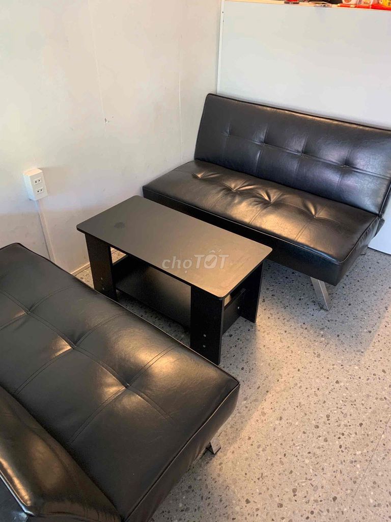 Bộ bàn ghế da cao cấp. Mua bán Bàn ghế tại Thành phố Bạc Liêu Bạc Liêu được đăng bởi Coffee99s hình 1