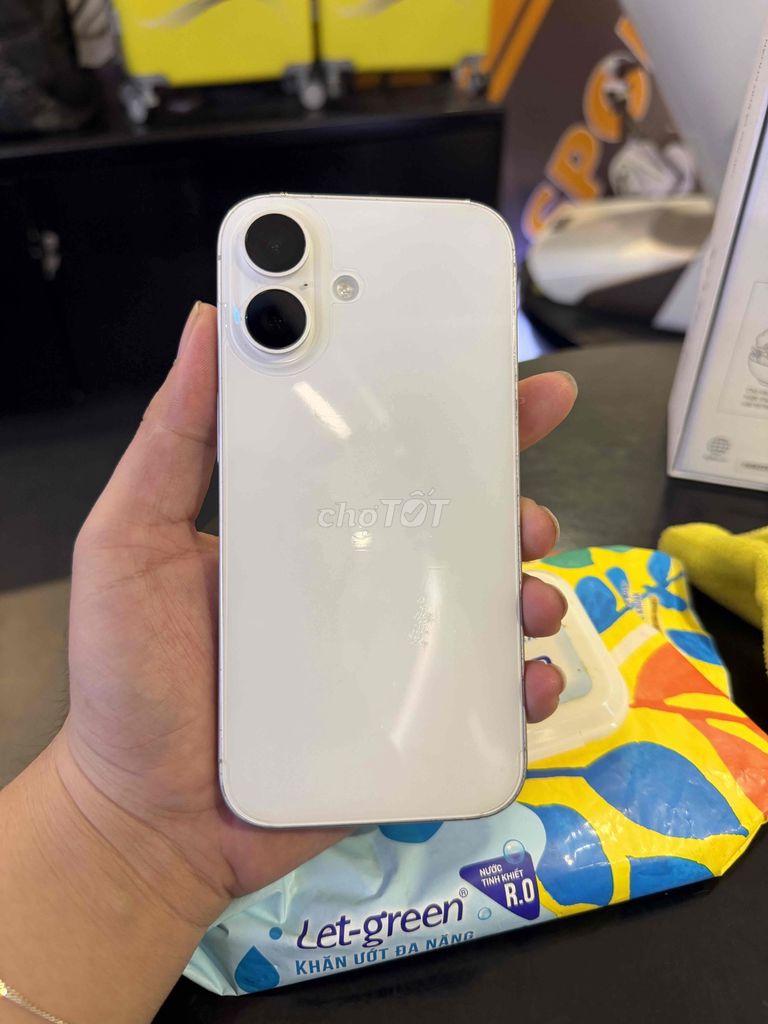 Apple iPhone 16 256GB Trắng. Mua bán Điện thoại tại Quận Gò Vấp Tp Hồ Chí Minh được đăng bởi H20 hình 1