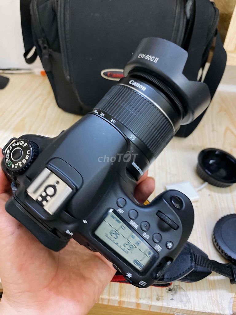 bán Combo Canon 60D lens 18-55mm đẹp